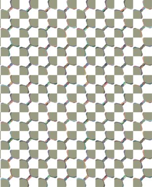 pürüzsüz şablon, soyut geometrik vektör şablonu ile süsleme
