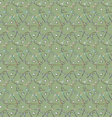 Geometrik dikişsiz desenlerin vektör çizimi, soyut duvar kağıdı arkaplanı