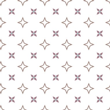 Geometrik dikişsiz desenlerin vektör çizimi, soyut duvar kağıdı arkaplanı 