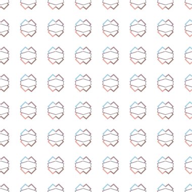 soyut geometrik dikişsiz arkaplan, vektör illüstrasyonu 