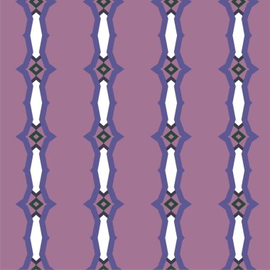 Geometrik şekilli kusursuz desen vektör çizimi