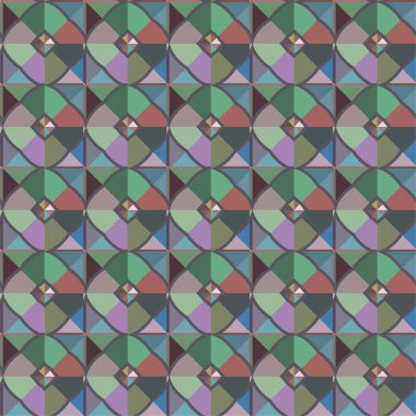 Geometrik dikişsiz desenlerin vektör çizimi, soyut duvar kağıdı arkaplanı