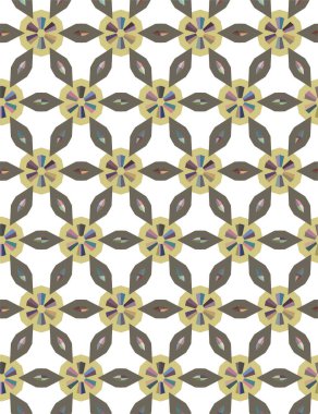 soyut geometrik dikişsiz arkaplan, vektör illüstrasyonu 