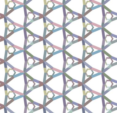 soyut geometrik dikişsiz arkaplan, vektör illüstrasyonu 