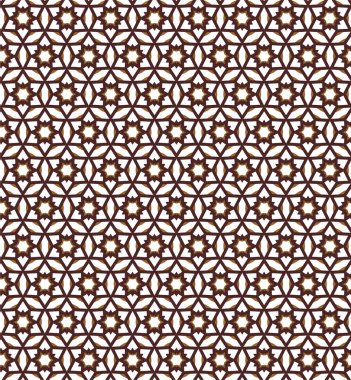 Geometrik şekilli kusursuz desen vektör çizimi