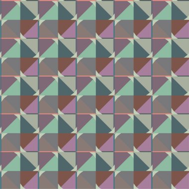 soyut geometrik dikişsiz arkaplan, vektör illüstrasyonu 