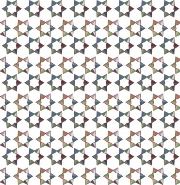 soyut geometrik dikişsiz arkaplan, vektör illüstrasyonu 