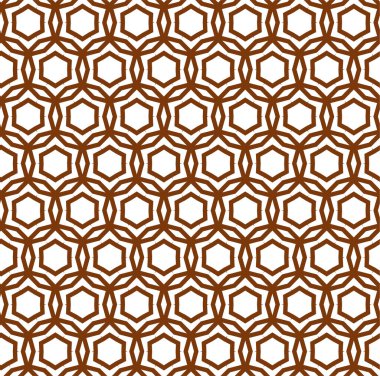 süslemeli soyut vektör geometrik dikişsiz desen, duvar kağıdı arkaplan 