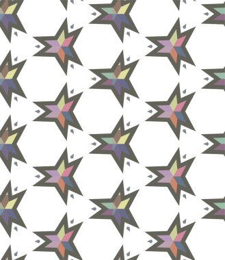 soyut geometrik dikişsiz arkaplan, vektör illüstrasyonu 