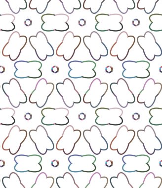 soyut geometrik dikişsiz arkaplan, vektör illüstrasyonu 