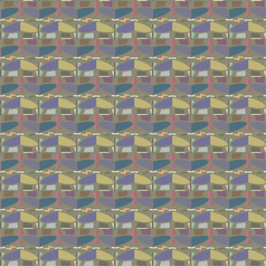 Geometrik dikişsiz desenlerin vektör çizimi, soyut duvar kağıdı arkaplanı