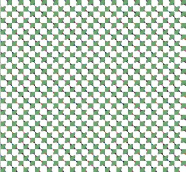 Kusursuz desenli dekoratif dekoratif şablon 