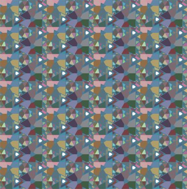 soyut geometrik dikişsiz arkaplan, vektör illüstrasyonu 