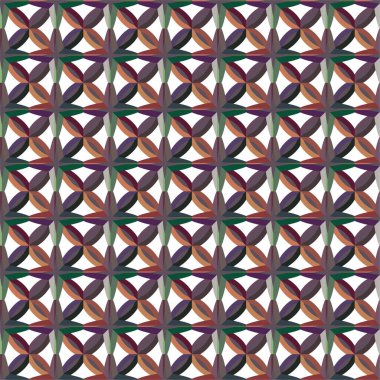 Geometrik dikişsiz desenlerin vektör çizimi, soyut duvar kağıdı arkaplanı 