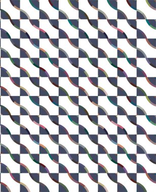 soyut geometrik dikişsiz arkaplan, vektör illüstrasyonu 