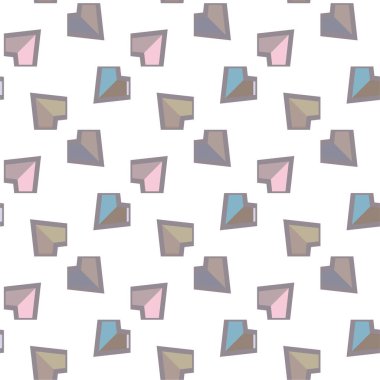 soyut vektör geometrik dikişsiz desen, duvar kağıdı arkaplan 