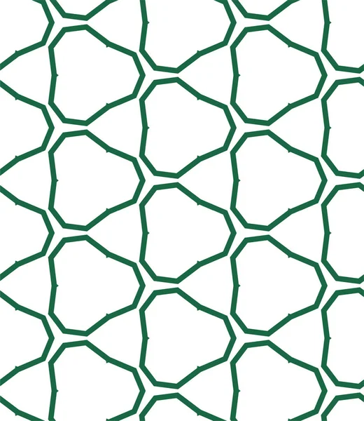 Abstrakte Geometrische Nahtlose Muster Vektorillustration — Stockvektor