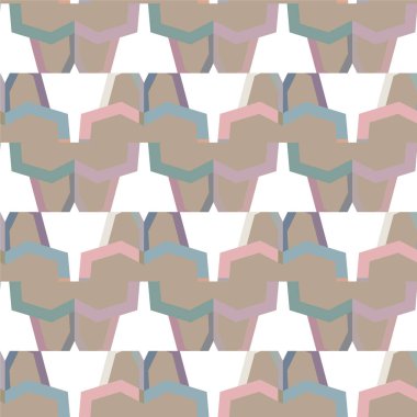 vektör geometrik dikişsiz desen, soyut duvar kağıdı arkaplan 