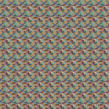 soyut geometrik dikişsiz konuşma, vektör illüstrasyonu