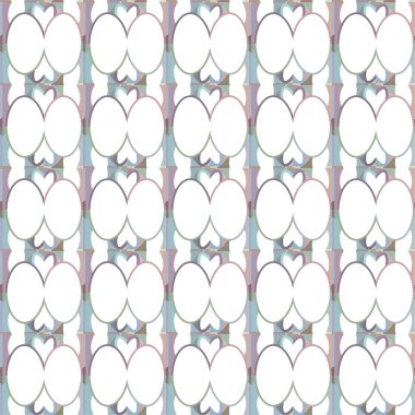 Kusursuz desenli dekoratif dekoratif şablon