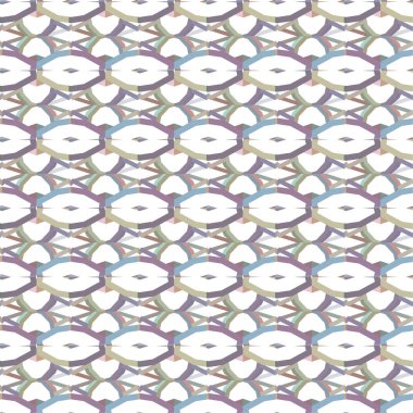 Geometrik dikişsiz desenlerin vektör çizimi, soyut duvar kağıdı arkaplanı 