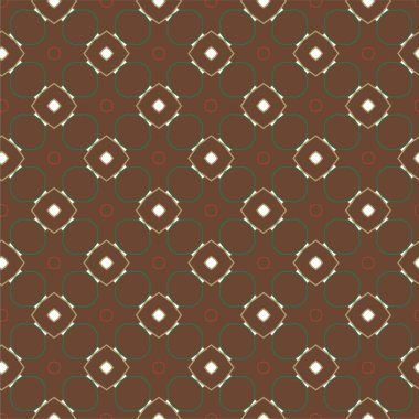 Kusursuz desenli dekoratif dekoratif şablon