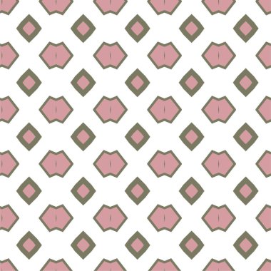 soyut geometrik dikişsiz arkaplan, vektör illüstrasyonu 