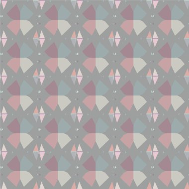 soyut geometrik dikişsiz arkaplan, vektör illüstrasyonu 