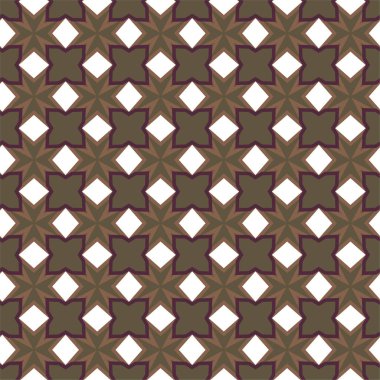 Geometrik dikişsiz desenlerin vektör çizimi, soyut duvar kağıdı arkaplanı