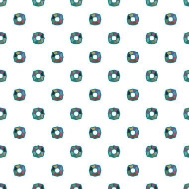 soyut geometrik dikişsiz konuşma, vektör illüstrasyonu