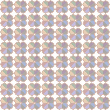 Geometrik dikişsiz desenlerin vektör çizimi, soyut duvar kağıdı arkaplanı