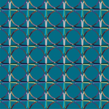 soyut geometrik dikişsiz arkaplan, vektör illüstrasyonu 