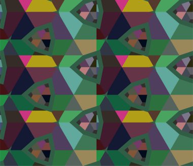 soyut geometrik dikişsiz arkaplan, vektör illüstrasyonu 