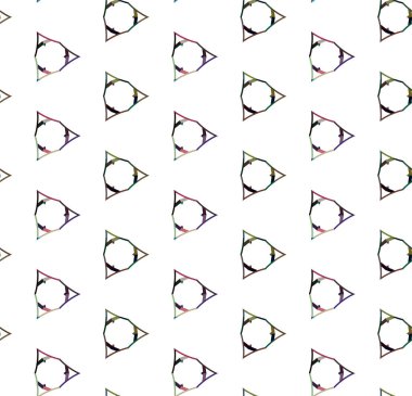 Kusursuz desenli arkaplan, soyut geometrik vektör şablonu