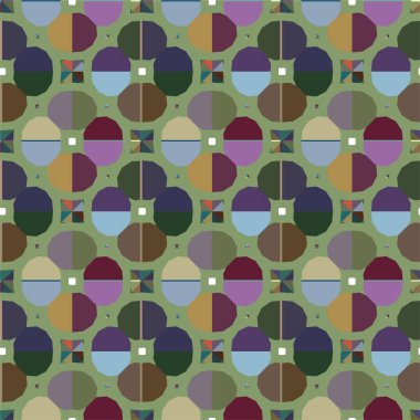 Geometrik dikişsiz desenlerin vektör çizimi, soyut duvar kağıdı arkaplanı