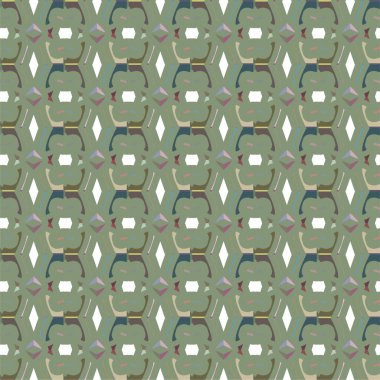 Geometrik dikişsiz desenlerin vektör çizimi, soyut duvar kağıdı arkaplanı 