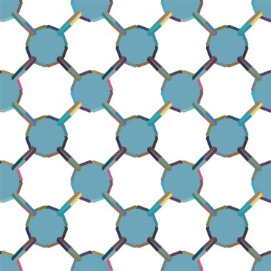 Geometrik dikişsiz desenlerin vektör çizimi, soyut duvar kağıdı arkaplanı