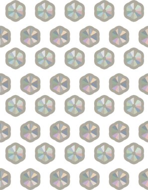 Geometrik dikişsiz desenlerin vektör çizimi, soyut duvar kağıdı arkaplanı