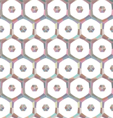 Geometrik dikişsiz desenlerin vektör çizimi, soyut duvar kağıdı arkaplanı