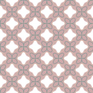Geometrik dikişsiz desenlerin vektör çizimi, soyut duvar kağıdı arkaplanı