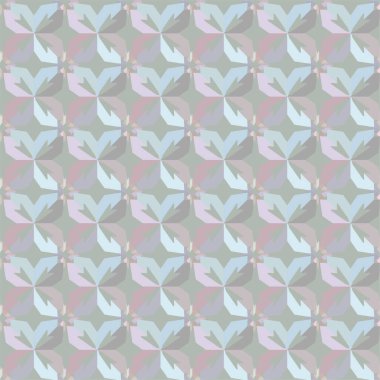 Geometrik dikişsiz desenlerin vektör çizimi, soyut duvar kağıdı arkaplanı 