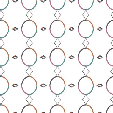 soyut geometrik dikişsiz arkaplan, vektör illüstrasyonu 
