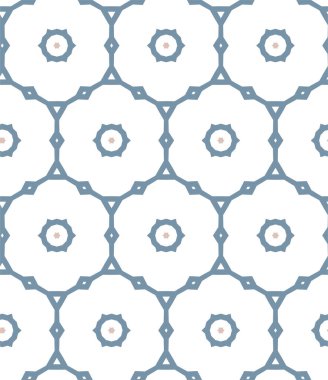 Geometrik şekilli kusursuz desen vektör çizimi