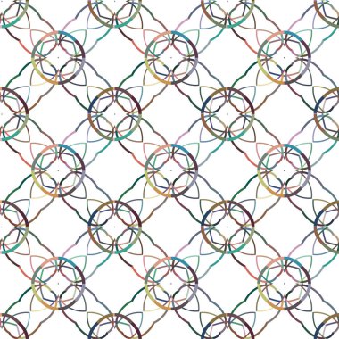 soyut geometrik dikişsiz arkaplan, vektör illüstrasyonu 