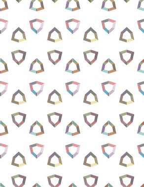 soyut geometrik dikişsiz arkaplan, vektör illüstrasyonu 