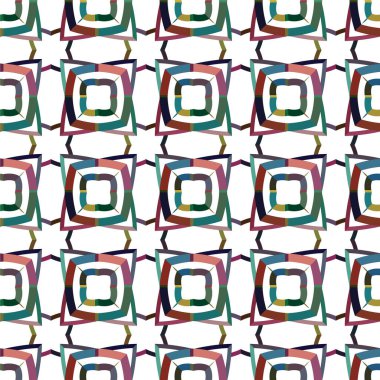 soyut geometrik dikişsiz arkaplan, vektör illüstrasyonu 