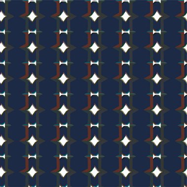 Geometrik dikişsiz desenlerin vektör çizimi, soyut duvar kağıdı arkaplanı