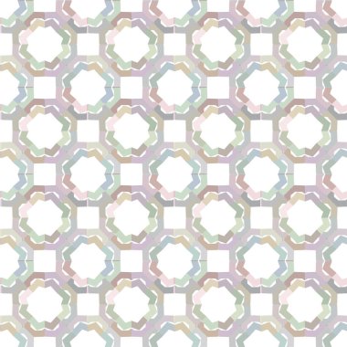 Geometrik dikişsiz desenlerin vektör çizimi, soyut duvar kağıdı arkaplanı