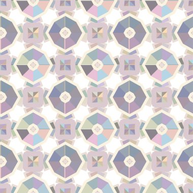 soyut geometrik dikişsiz arkaplan, vektör illüstrasyonu 