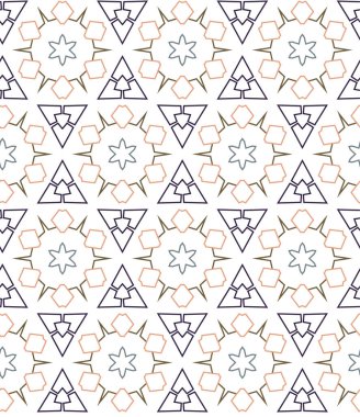 soyut geometrik dikişsiz arkaplan, vektör illüstrasyonu 